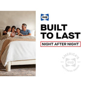 Sealy Maida Spring Mattress showing a plush, supportive mattress with layered fabric cover and clean design for comfortable sleep.