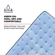 Sealy Maida Spring Mattress showing plush, quilted surface with supportive spring system in a modern bedroom setting