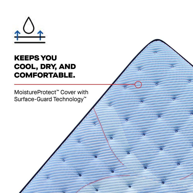 Sealy Maida Spring Mattress showing plush, quilted surface with supportive spring system in a modern bedroom setting
