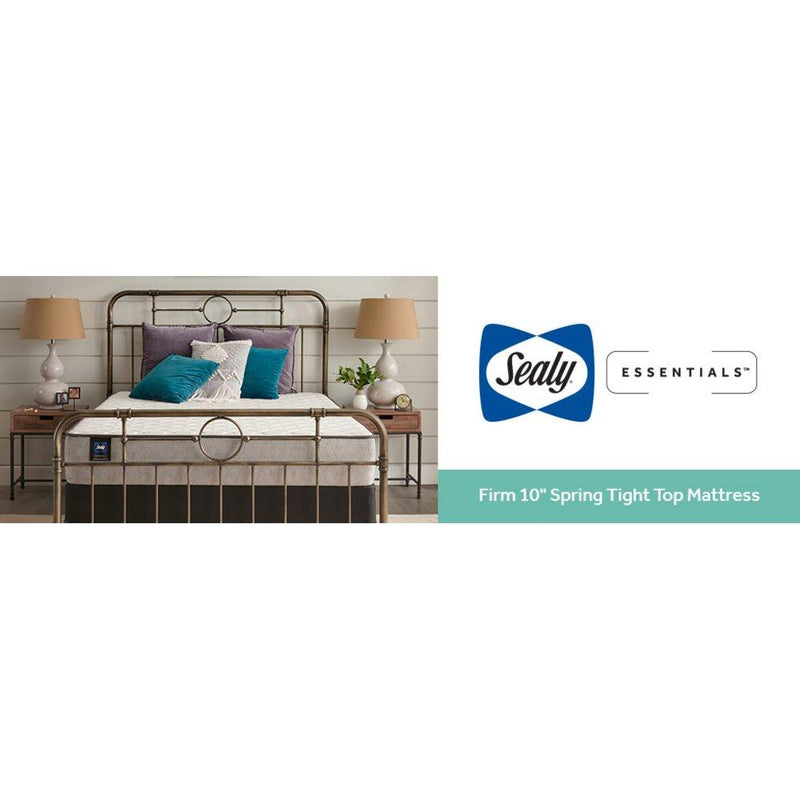 Sealy Osage Innerspring Mattress showing a plush, quilted top and supportive innerspring construction for comfort and durability.