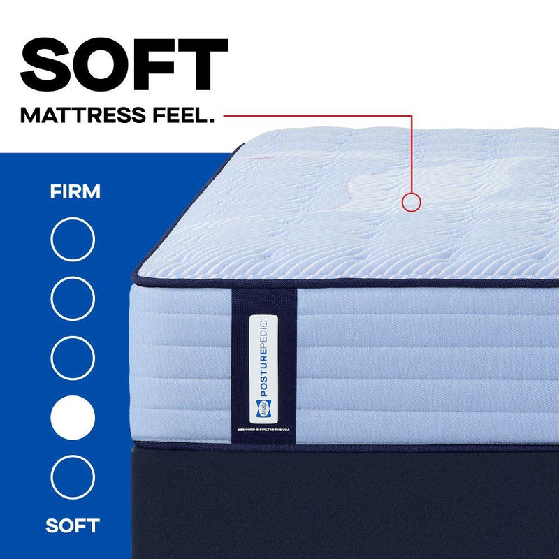 Sealy Maida Spring Mattress with quilted top and supportive coil system, designed for comfort and durability.