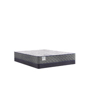 Sealy San Diego Innerspring Mattress with quilted top and supportive coil system, shown in a neatly made bed setup.