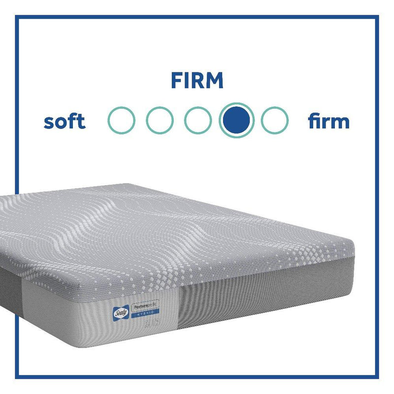 Sealy Medina Hybrid Mattress showing a plush, quilted surface with supportive foam and innerspring layers for comfort and durability.