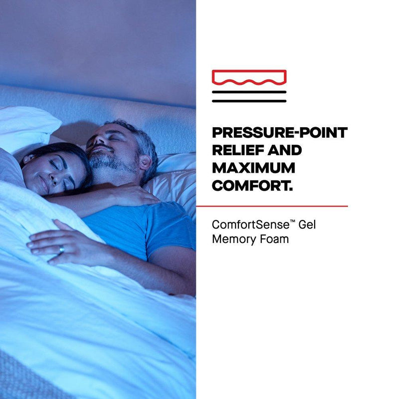 Sealy Sonterra Hybrid Mattress showing a plush, layered surface with quilted top and supportive edge design.
