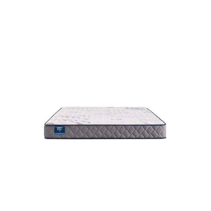 Sealy Moon Cove Foam Mattress with plush surface and supportive design, shown on a bed frame in a modern bedroom setting.