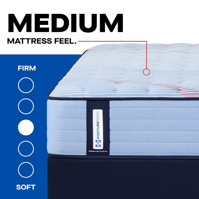 Sealy Fayette Spring Mattress showing a plush, supportive mattress with a quilted top and Sealy branding on the side.