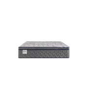 Sealy Sao Paulo innerspring mattress with plush fabric cover and supportive coil system, designed for comfortable sleeping.