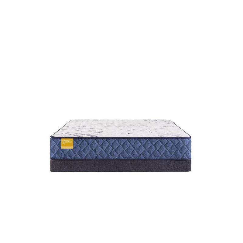 Sealy Stately innerspring mattress with plush top and supportive coils, ideal for comfortable and restful sleep.