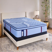 Sealy Sonterra Spring Mattress showing plush fabric surface with supportive springs and a clean, comfortable sleeping surface.