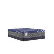 Sealy Westerfield Hybrid Mattress with plush top and supportive base, showcasing layered design and fabric cover for restful sleep.