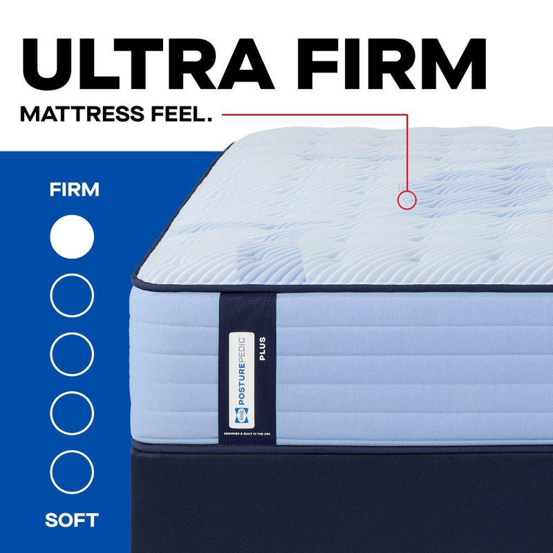 Sealy Newland Spring Mattress showing plush, quilted surface with supportive foam layers for comfort and restful sleep.
