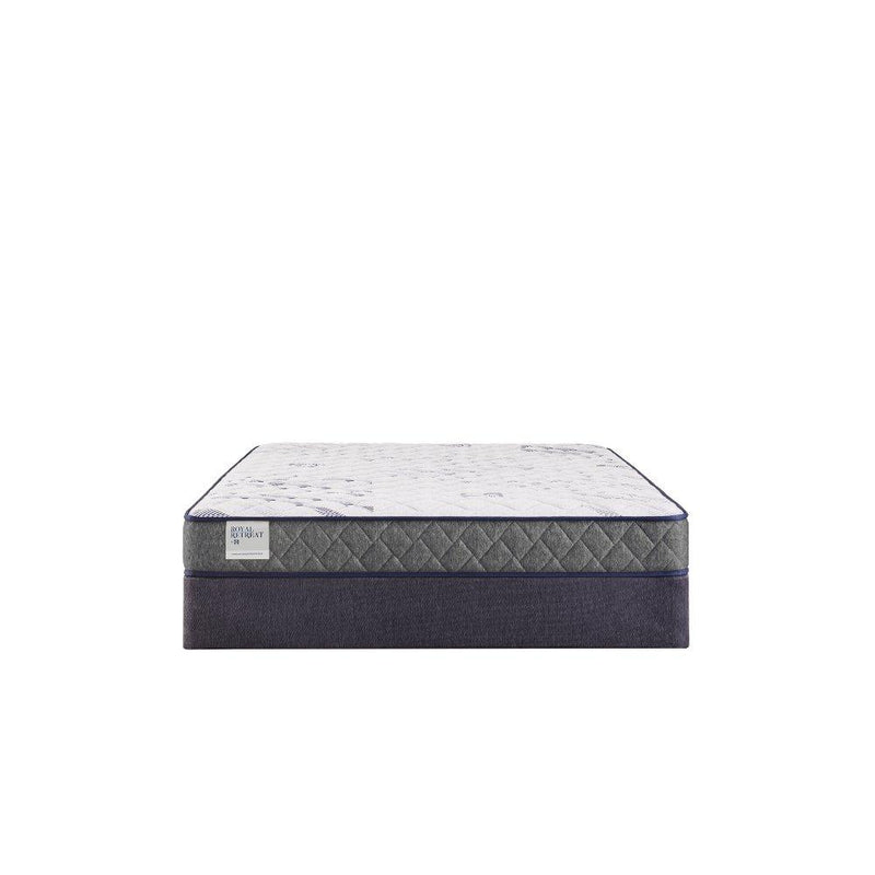 Sealy Paisley Foam Mattress displaying its patterned fabric cover and plush surface for comfortable sleep.