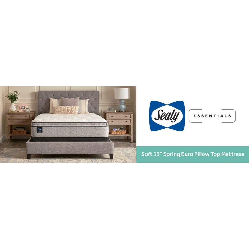 Sealy Innerspring Mattress with quilted top and supportive coils, designed for comfort and durability.