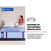 Sealy Sonterra Spring Mattress with quilted surface and supportive coils, designed for comfort and durability.