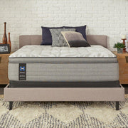 Sealy Philben innerspring mattress with quilted top and supportive coils, designed for comfortable sleeping and enhanced support.