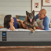 Sealy Philben innerspring mattress with plush top surface, detailed stitching, and supportive coil system visible.