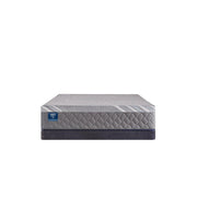 Sealy Sixth & Park Hybrid Mattress with plush top surface and supportive side panels, designed for comfort and durability.