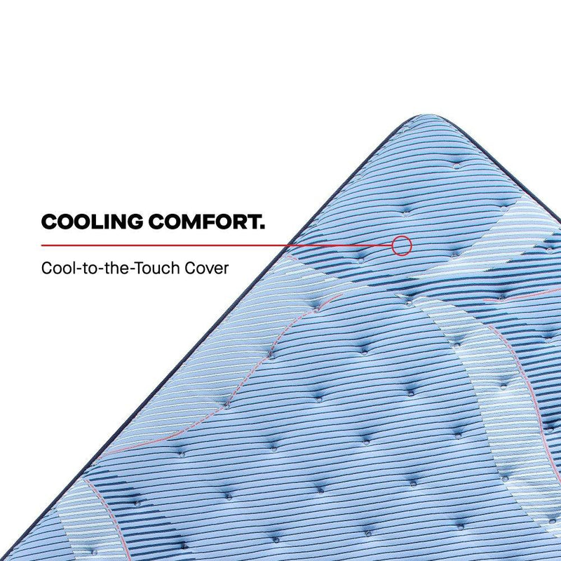 Sealy Sonterra Spring Mattress showing plush top surface with quilted fabric and supportive spring construction.