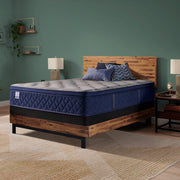 Sealy Moreland Ave Spring Mattress showing a plush, comfortable mattress with a patterned fabric cover and supportive construction.