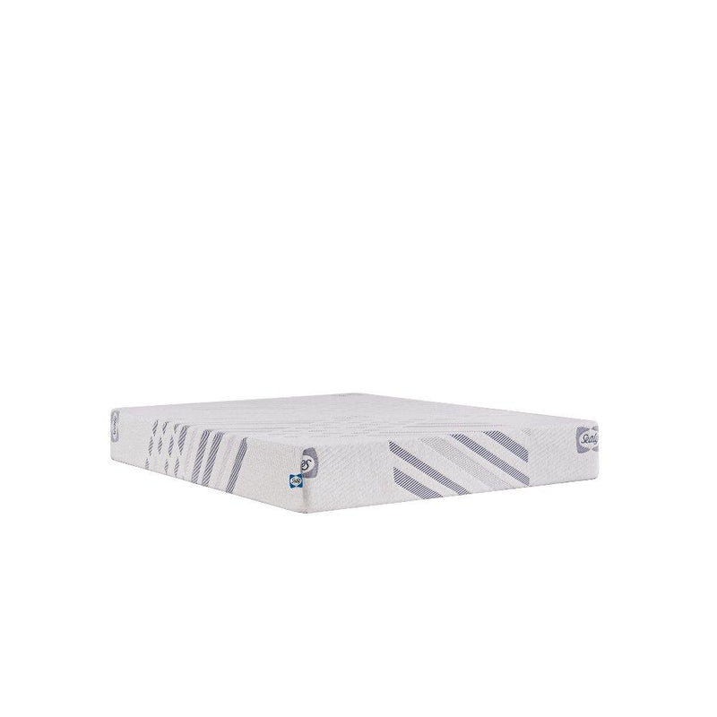 Sealy Lane Foam Mattress with soft fabric cover and plush surface, designed for comfortable sleep and support.