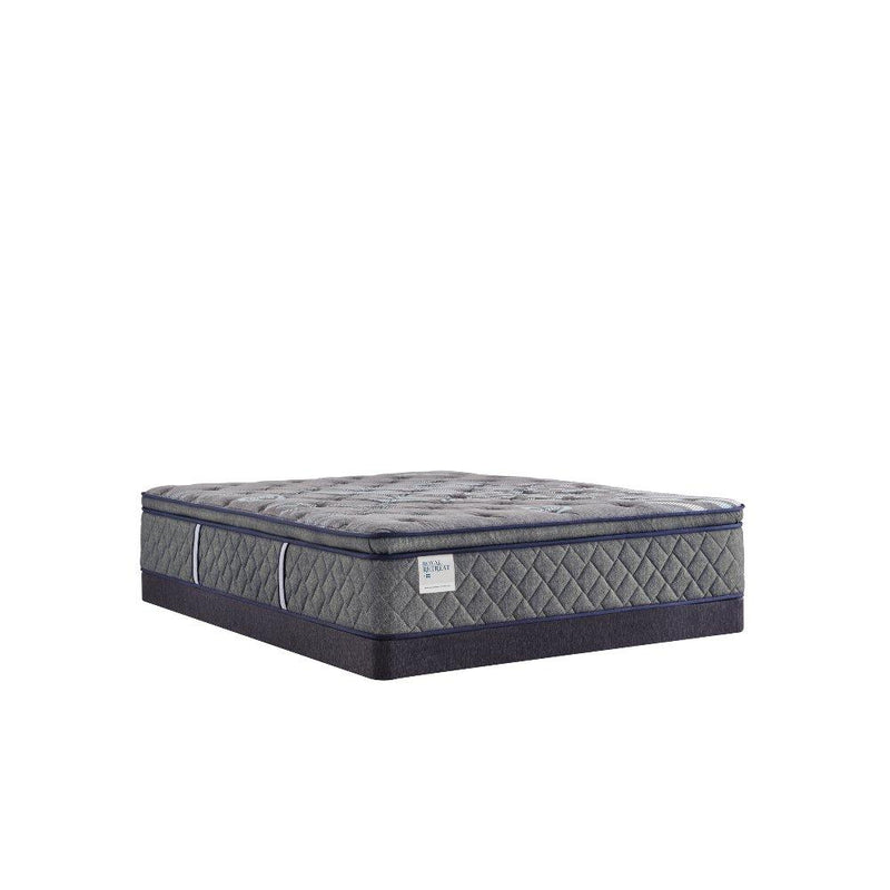 Sealy Sao Paulo innerspring mattress with quilted top and supportive design, shown in a well-lit display.