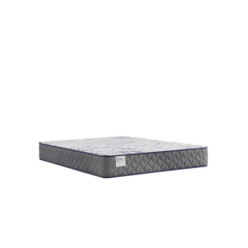 Sealy San Diego innerspring mattress with plush fabric cover and supportive construction, ready for a comfortable night’s sleep.