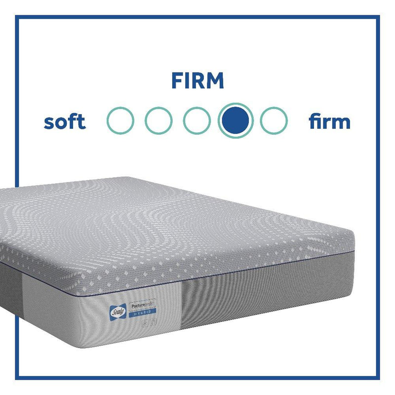 Sealy Elsanta Hybrid Mattress showing a plush, quilted surface with a modern design and supportive edge construction.