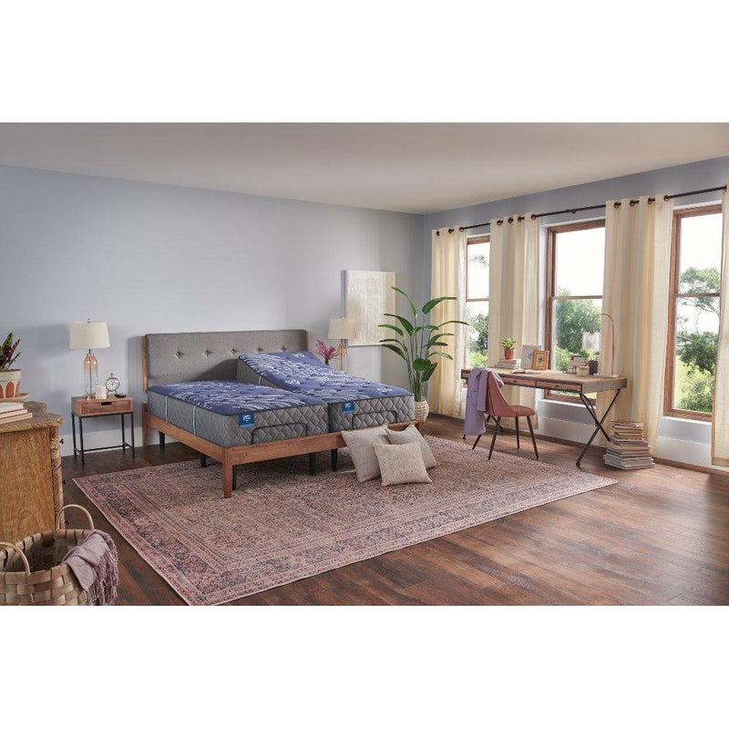 Sealy Grand Jewel innerspring mattress with plush fabric cover and reinforced edges, designed for comfortable support and durability.