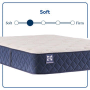 Sealy Safa Park Spring Mattress showing plush, quilted top surface with supportive spring structure and brand label.