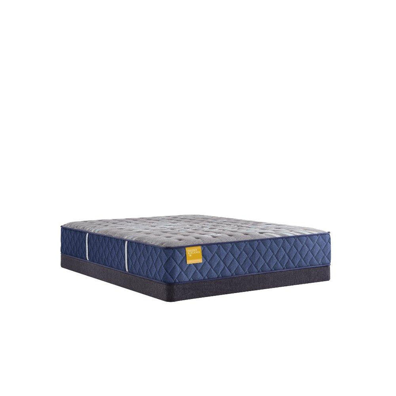 Sealy Park Plaza innerspring mattress with quilted top and supportive coils, designed for comfort and durability.