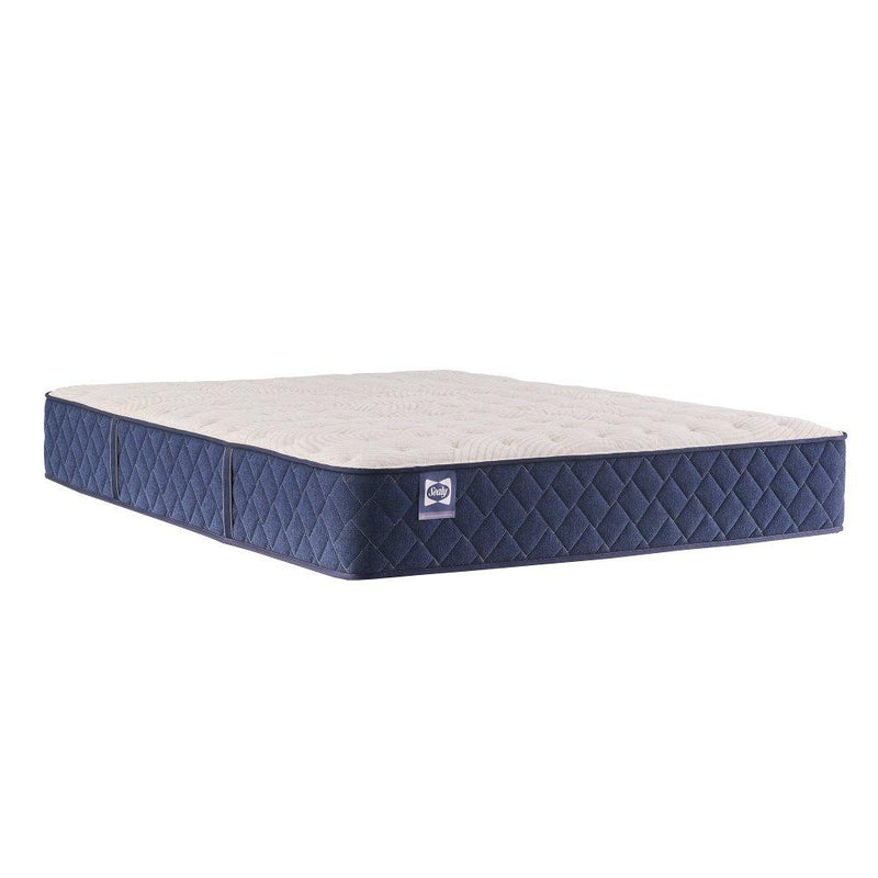 Sealy Desert Rose Spring Mattress with plush fabric cover and supportive spring interior, designed for comfort and durability.