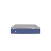 Sealy Cathedral Cove foam mattress with plush white cover and supportive layers, designed for comfort and restful sleep.