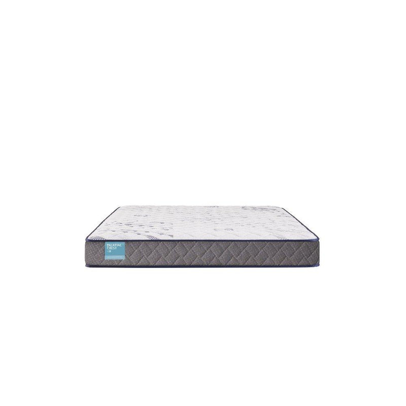 Sealy Nori Foam Mattress with plush, white foam surface and supportive design, ideal for comfortable sleep.