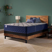 Sealy Midnight Bliss Spring Mattress showing plush top surface with quilted fabric and supportive edges for comfortable sleep.