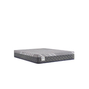 Sealy Porter Hybrid Mattress showing a plush, layered surface with quilted top and supportive base for comfortable sleeping.
