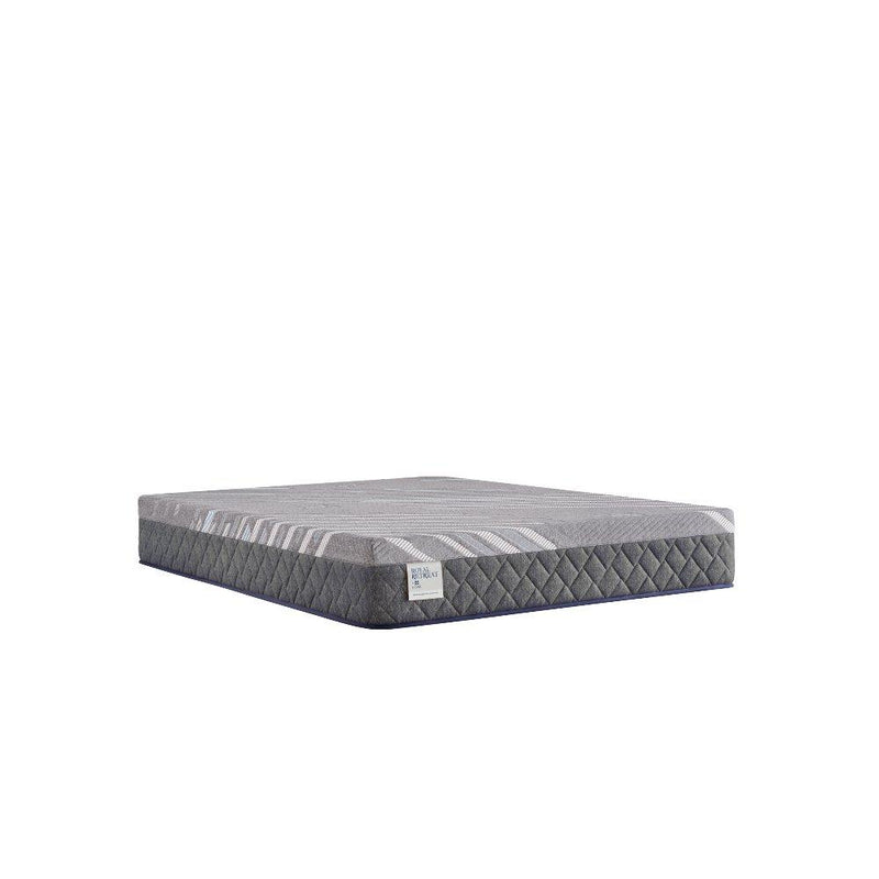 Sealy Porter Hybrid Mattress showing a plush, layered surface with quilted top and supportive base for comfortable sleeping.