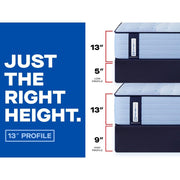 Sealy Kennett Spring Mattress with plush fabric cover and reinforced edges, designed for comfort and support.