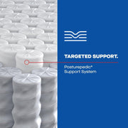 Sealy Fayette Spring Mattress with plush top and supportive foam layers, showcasing a clean, white mattress with subtle quilted detailing.