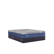 Sealy Cathedral Cove foam mattress with plush white cover and supportive design for comfortable sleep.