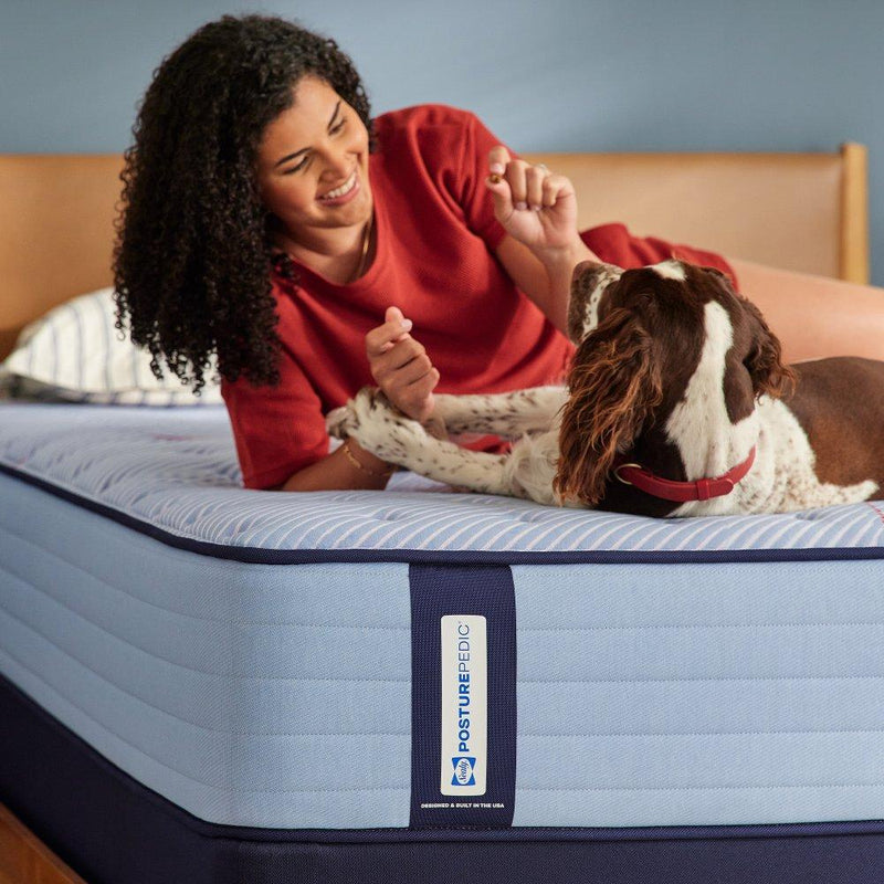 Sealy Medina IITight Top Spring Mattress with plush surface and supportive design, ideal for comfortable sleeping.