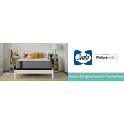 Sealy Lavina II innerspring mattress with plush top surface and supportive coils for comfortable sleep.