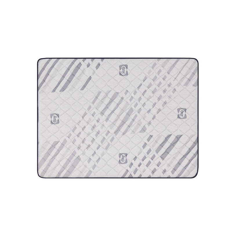 Sealy San Diego innerspring mattress with plush fabric cover and supportive interior, designed for comfort and durability.