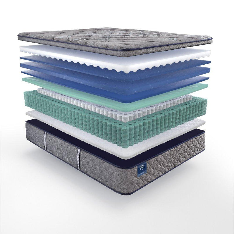Sealy Sixth & Park Innerspring Mattress with quilted top and supportive coils, designed for comfort and durability.