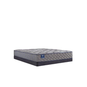 Sealy Opal House innerspring mattress with a plush fabric cover, showcasing a comfortable and supportive sleeping surface.