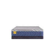 Sealy Park Plaza Hybrid Mattress showing a plush, white mattress with a textured surface and supportive edge design.