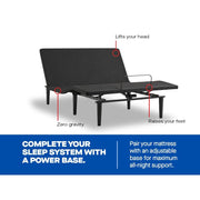 Sealy Dallas Hybrid Mattress showing a plush, layered surface with quilted top and edge support for comfortable sleep.