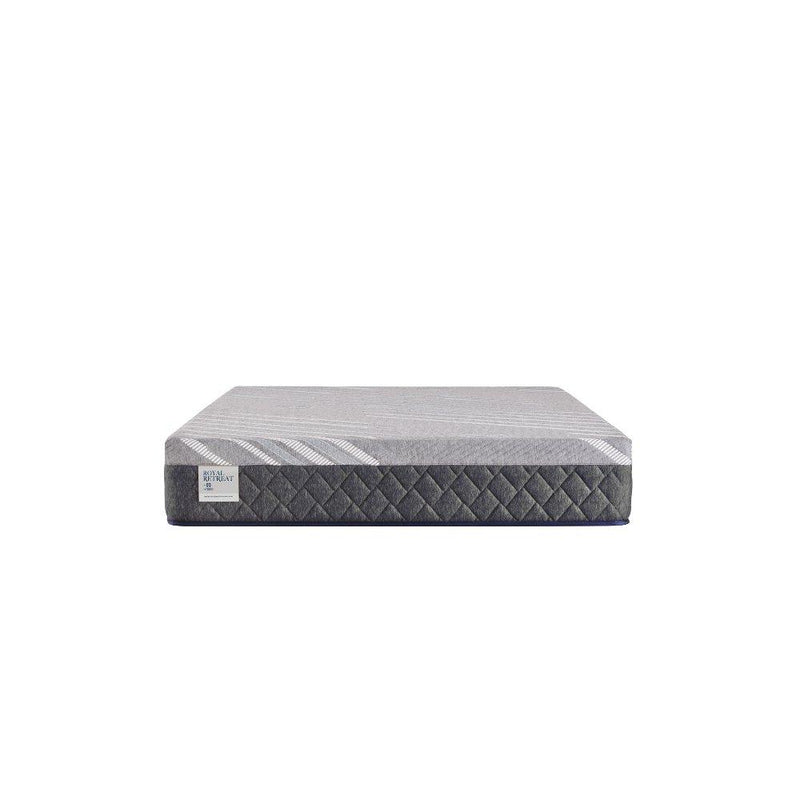 Sealy Porter Hybrid Mattress with plush fabric cover and supportive foam layers, designed for comfort and durability.