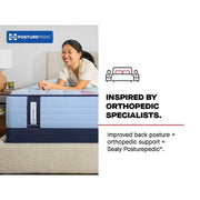 Sealy Fayette Spring Mattress with plush top and supportive layers, ideal for comfortable sleeping and restful nights.