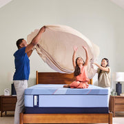 Sealy Haverford Hybrid Mattress showing a plush, layered surface with a combination of memory foam and innerspring coils.