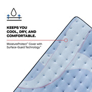 Sealy Kennett Spring Mattress showing a plush, supportive mattress with a quilted top and Sealy branding for comfortable sleep.